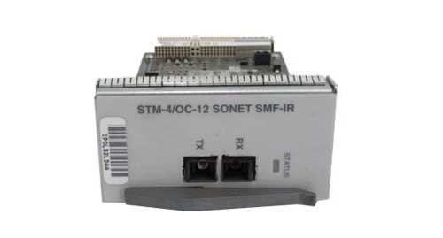 Juniper PE-1OC12-SON-SMIR M Series 1-Port STM-4/OC-12 Sonet SMF-IR Module