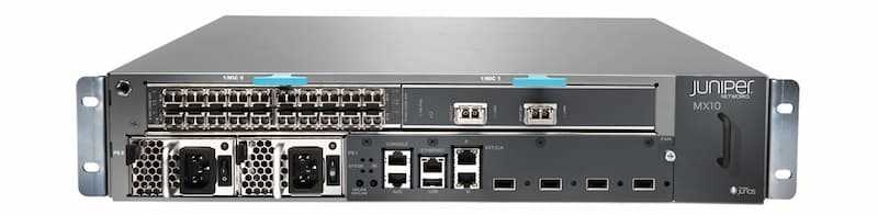 Juniper MX10-T-AC MX Series AC Router Chassis - Compact, High-Performance Edge Router