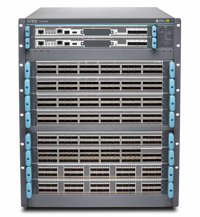 Juniper PTX10K-LC1102 PTX10000 Series 36-Port 40GbE QSFP+ Router Line Card