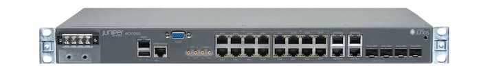 Juniper ACX1000-DC ACX Series 8x T1/E1, 8x 1GbE, 4x 1GbE Combo Ports ETSI 300 DC Power Router