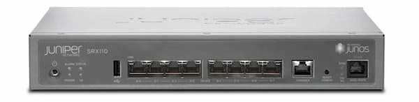 Juniper SRX110H2-VA | 700 Mbps Services Gateway with 8x Fast Ethernet LAN