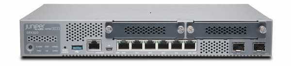 Juniper SRX320-SYS-JE | 1Gbps Secure Services Gateway %u2013 6x RJ45 & 2x SFP with Junos Enhanced
