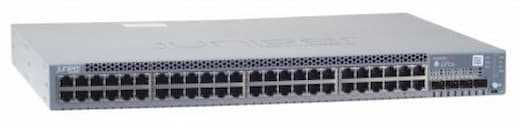 Juniper EX3400-48P-TAA 48-Port 1GbE PoE+ RJ-45 4x 10GbE SFP+ 2x QSFP+ TAA Compliant Switch
