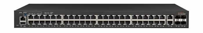 Ruckus Brocade ICX7150-48PF-4X1G 48-Port PoE+ Gigabit RJ45 + 4x 1GbE SFP Stackable Managed Switch