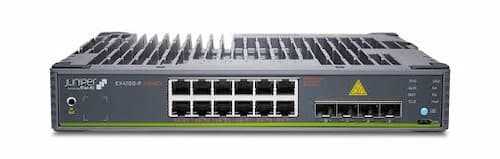 Juniper EX4100-F-12P 12-Port Gigabit PoE+ Managed Switch