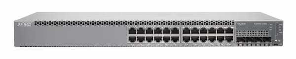 Juniper EX2300-24T-DC 24-Port Gigabit Ethernet Managed Switch With DC Power