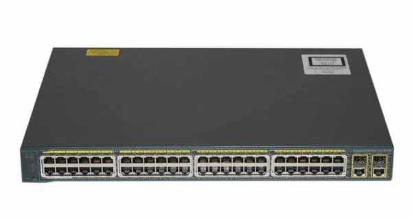 Cisco Catalyst 2960 Plus 48-Port PoE Switch WS-C2960+48PST-S