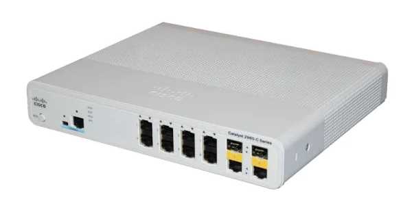 Cisco WS-C2960C-8TC-L Compact LAN Base Switch