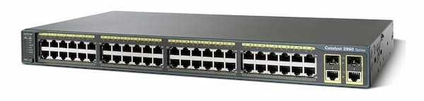 Cisco WS-C2960+48TC-L 48-Port LAN Base Switch
