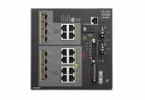 Cisco IE-4000-4GC4GP4G-E Industrial Gigabit PoE Switch