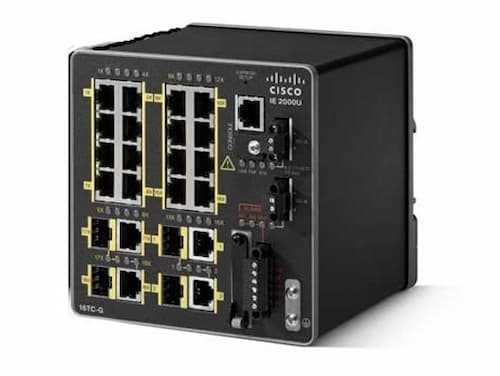 Cisco IE-2000U-16TC-G-X Industrial Ethernet Switch Managed