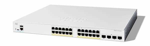 Cisco Catalyst C1300-24FP-4X 24-Port PoE+ Managed Switch 10G Uplinks