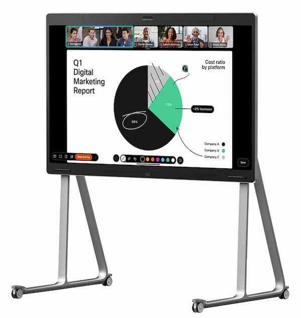 Cisco Webex Board Pro 55 Wheel Upgrade Kit Spare Accessory