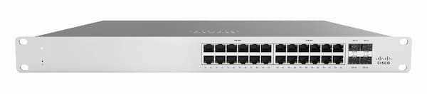 Cisco Meraki MS120-24-HW 24-Port Cloud Managed L2 Switch