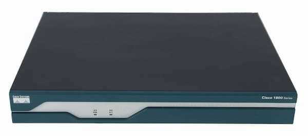 Cisco 1801 Integrated Services Router ADSL POTS IOS IP Broadband