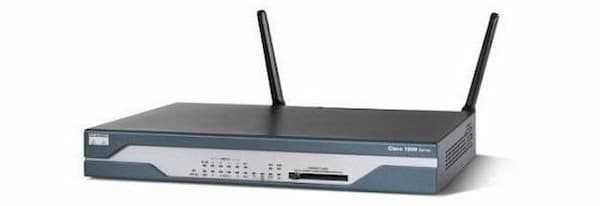 Cisco 1802 Integrated Services Router ADSL ISDN IOS IP Broadband