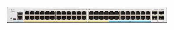 Cisco C1300-48P-4X 48-Port PoE+ Switch With 10G Uplinks