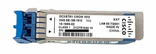 Cisco ONS-SE-155-1510= CWDM 155M SFP Optical Transceiver